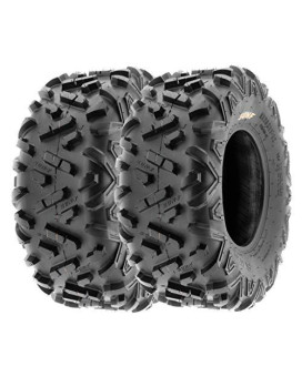 Sunf 25X10-12 Atv Utv 25X10X12 All Terrain Tires 6 Pr A051 Power Ii - Pair Of 2