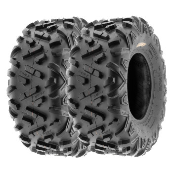 Sunf 22X10-9 Atv Utv 22X10X9 All Terrain Tires 6 Pr A051 Power Ii - Pair Of 2