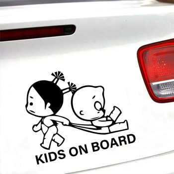 Meitinalife Kids On Board Stickers Baby On Board Funny Car Stickers And Decals Baby In Car Styling Bumper Sticker Windshield Window Vinyl Decal For Car Body Door Decoration 527X669 (1)