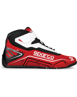Sparco Unisex K Run Shoes Size 43 Red White, Red White, 9 Uk