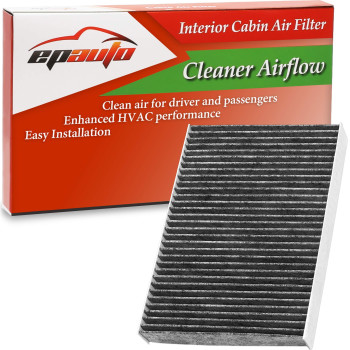 Epauto Cp854 (Cf11854) Cabin Air Filter Includes Activated Carbon Replacement For Nissan Rogue (2014-2020), Rogue Sport (2017-2021)