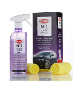 Carplan No1 Car Polish Wax, Super Gloss Sealant Kit, 21 Fl Oz