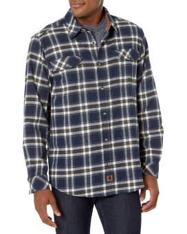 Legendary Whitetails Mens Big Tall Legendary Flannel Shirt, Moonlight Shadow Plaid, Large Tall