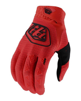 Troy Lee Designs Motocross Motorcycle Dirt Bike Racing Mountain Bicycle Riding Gloves, Air Glove (Red, Medium)