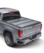 A.R.E. Fusion Painted Hard Fold Truck Bed Tonneau Cover Ar12018L-Gan Fits 2014 - 2019 Chevygmc Silveradosierra (Does Not Fit Dually) 5 8 Bed (69.3 ) Paint Code: Gan Silver Ice