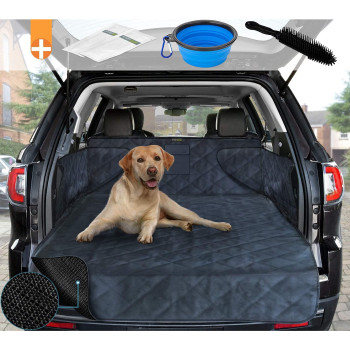 Car Boot Cover Car Seat Covers For Dogs - Dog Seat Cover Car Boot Protection For Every Car Anti-Slip Lamination - Solid Dog Cover With Side Protection (73 X 415 X 15) - Dog Travel Accessories