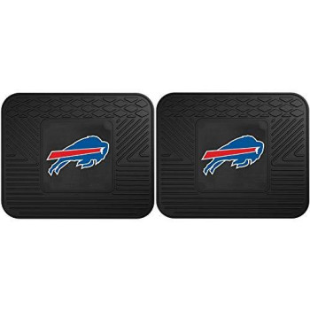 Nfl Bills 2-Piece Heavy-Duty Vinyl Car Mat Set 21100418