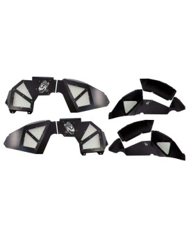 Fishbone Offroad Fb33130 - Black Front And Rear Inner Fenders