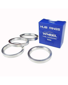 Wheel Connect Hub Centric Rings 741 669, Aluminium Alloy Hubrings 669-741 Set Of 4, Od:74 -Id:6690Mm A