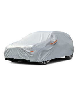 Gunhyi Station Wagon Car Cover Waterproof All Weather, 6 Layer Heavy Duty Full Exterior Cover Universal Fit Audi A4 Avantallroad, Volvo V60V70, Toyota Wish Etc (Mpv, Length 178-190 Inch)