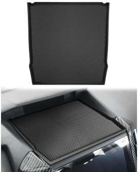 Auovo Dashboard Mats For Subaru Forester Accessories 2019-2023 Crosstrek 2018-2023 Impreza 2018-2023 Car Interior Silicone Material Dash Pad Liner ( Upgrade,1 Pcs All Black Trim Dashboard Mat)
