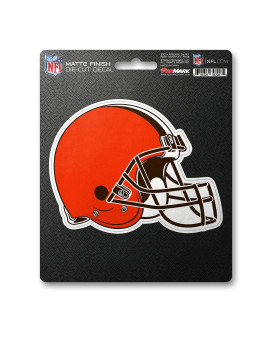 Fanmats Nfl - Cleveland Browns Matte Decal 5X6.25 Sheet