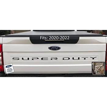 Ford 2020-2022 Super Duty Letter Inserts Inlays Decals Stickers (Thin) For Tailgate (2020-2022) F250 F350 F450 (Realtree Ap) - Ap