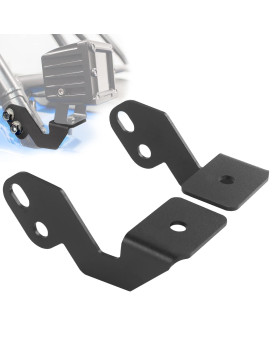 Light Bar Mounts Spurtar Side Pillar Mounting Brackets For Utv Light Bar A-Pillar Spot Work Light Compatible With Utv 2014-2019 Polaris Rzr Xp 900 1000 Off-Road Light Bar Mounting Brackets, 2 Pack