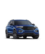 Black Horse Black Aluminum Exceed Running Boards Compatible With 2020-2022 Ford Explorer