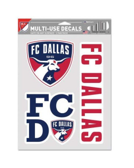 Wincraft Mls Fc Dallas Decal Multi Use Fan 3 Pack Team Colors One Size