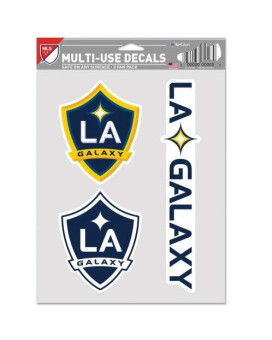 Wincraft Mls Los Angeles Galaxy Decal Multi Use Fan 3 Pack Team Colors One Size