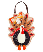 Evergreen Thanksgiving Holiday Door Dacor (Turkey Door Dacor)