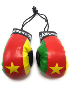 Red Hat Ent Hanging Car Mirror Mini Boxing Gloves (Cameroon)