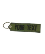 Graceful Life Custom Keychain,Add Your Own Text,Prsonalized Keychains For Motorcycles Cars Atv Scooters -Great Gift Embroidery Key Chain For Men Or Women,Keyring With Double Sided Key Tag