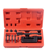 13 Pcs Motorcycle Chain Breaker Set,Chain Removal Tool Chain Cutter And Riveter Kit For Cam And 25 To 630 Chains