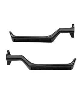 Interior Door Handle All Metal Front Rear Left Driver Passenger Side Pair Replacement For 1987-1996 Ford Bronco F150 F250 F350 F53 F59 F800 Replaces E7Tz-1522601-A, E7Tz-1522600-A, 77177, 77178