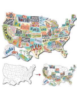 Rv State Sticker Travel Map Of The United States 50 States Stickers Of Us Vinyl Decal Bumper Sticker For Rvs Camper Accessories Rv Accessories Usa States Stickers For Motorhome Or Travel Trailer Accessories Rv Map Of States Visited