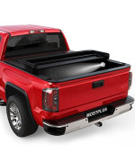 Mostplus Tri-Fold Soft Truck Bed Tonneau Cover Compatible For 2019-2023 Chevy Silveradogmc Sierra 1500 2500 3500Hd (2019 1500 Only) Fleetside 58 Ft