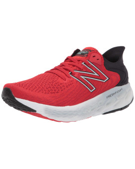 New Balance Mens Fresh Foam 1080 V11 Running Shoe, Velocity Redteam Red, 10 Wide