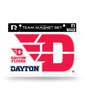 Rico Industries Ncaa Dayton Flyers Die Cut Team Magnet Set Sheet