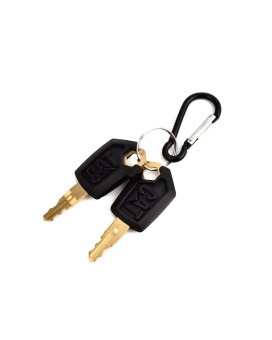 Cat Keys Caterpillar Heavy Equipment Key With Key Chain For Part Number 5P8500 (Cat Keychain)