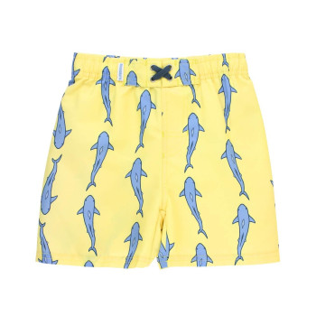 Ruggedbuttsa Boys Jawsome Swim Trunks - 2T Yellow