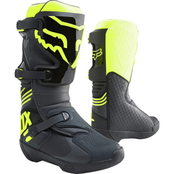 Fox Racing Mens Comp Motocross Boot,Blackyellow,12