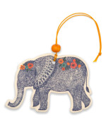 Car Air Fresheners By Studio Oh - Pack Of 2 Boho Elephant Scented Hanging Air Fresheners - Unique & Exclusive Fragrance With Deoboost Odor Eliminator