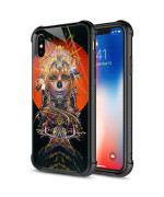 Carloca Iphone Xs Max Case,Red Sun Witch Iphone Xs Max Cases For Men Boys,Graphic Design Shockproof Anti-Scratch Hard Back Case For Apple Iphone Xs Max