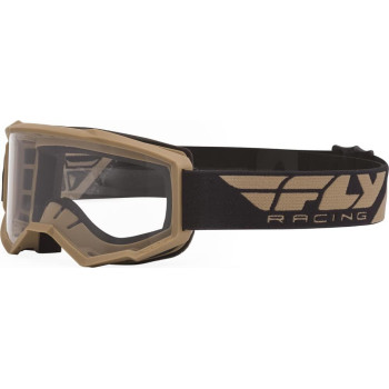 Fly Racing Youth Focus Goggles (Khaki, Youth)