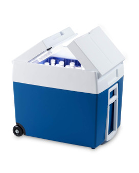 Mobicool Mt48W Acdc Thermoelectric Coolbox, Mini Fridge 48 L, Metallic-Blue, 12 230 V