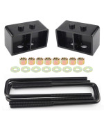 3 Rear Leveling Lift Blocks For F150, 3 Inch Rear Leveling Lift Kit Compatible With 2004-2020 F150 2Wd 4Wd