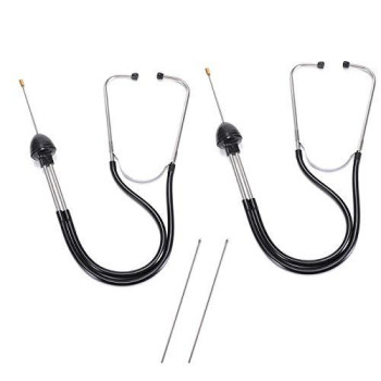 Lamoutor 2Pcs Automotive Mechanic Stethoscope Engine Stethoscope Tool For Cars, Trucks And Motorcycles