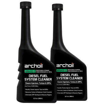 Archoil Ar6400-D Diesel Fuel System Cleaner (Two Pack) - Cleans Injectors, Turbo & Dpf