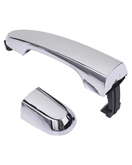 Exterior Rear Left Driver Side Chrome Door Handle Replacement For Kia Sorento 2011 2012 2013 2014 2015 ReplaceOe 826512P010 836522P010