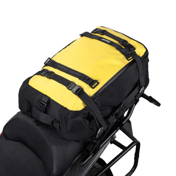 Rhinowalk Motor Pannier Bag 102030L Multifunctional Waterproof Rear Rack Trunk Motorcycle Seat Bag, Yellow 30L