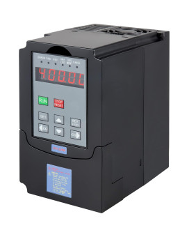 Vevor Vfd 22Kw,Variable Frequency Drive 10A,Cnc Vfd Motor Drive Inverter Converter 220V,For Spindle Motor Speed Control (1Or 3 Phase Input,3 Phase Output)