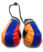 Red Hat Ent Hanging Car Mirror Mini Boxing Gloves (Armenia)