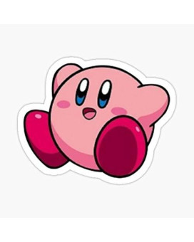 Cute Kirby Sticker Sticker - Sticker Graphic - Auto, Wall, Laptop, Cell, Truck Sticker For Windows, Cars, Trucks