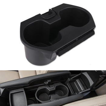 Cup Holder Insert For Honda Civic Cup Holder 2016 2017 2018 2019 2020 2021 Honda Civic Accessories Lx Ex Si Sport Hatchback Center Console Drink Cup Holder 83446-Tba-A01Za