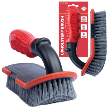 Tugoku Gadlane Stiff Upholstery Brush Versatile Ergonomic Handle Interior Stiff Bristle Car Carpet Brush