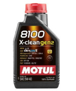 Motul 8100 X-Clean Gen2 5W40 (1 Liter)