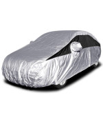 Titan Lightweight Poly 210T Car Cover For Sub-Compact Sedans 163-175 Waterproof, Uv Protection, Scratch Resistant, Driver-Side Zippered Opening Fits Fiesta, Rio, Aveo And More