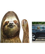 Senksll Sloth Car Window Cling Funny Car Sticker Window Decal For Vehicles Automotive Stickers(For Right Side) (Sloth)